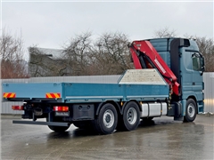 Mercedes Actros 2548  SKRZYNIA 6,10 m + HMF 3000