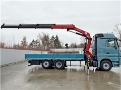 Mercedes Actros 2548  SKRZYNIA 6,10 m + HMF 3000