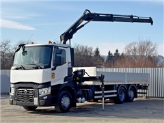 RENAULT T 380  SKRZYNIA 6,75 m  HIAB 111 B - 2 H