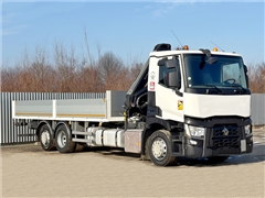 RENAULT T 380  SKRZYNIA 6,75 m  HIAB 111 B - 2 H