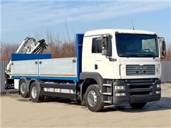 MAN TGA 26.390  Skrzynia 7,00 m + TEREX ATLAS 165
