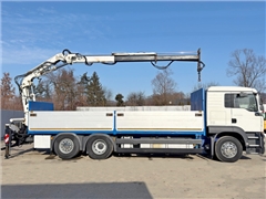 MAN TGA 26.390  Skrzynia 7,00 m + TEREX ATLAS 165