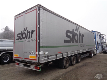 Naczepa plandeka Berger SAPL 24 Mega Liftachse SAF