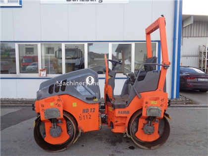 Walec drogowy Hamm HD 12 VV Kubota Diesel 2500 kg