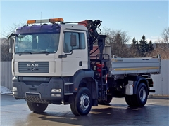 MAN TGA 18.410  WYWROTKA 4,50 m  PK 16 502 + PIL