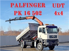 MAN TGA 18.410  WYWROTKA 4,50 m  PK 16 502 + PIL