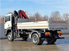 MAN TGA 18.410  WYWROTKA 4,50 m  PK 16 502 + PIL