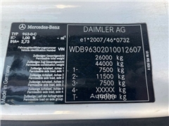 Śmieciarka Mercedes-Benz 2533 6x2 Antos Faun RotoP