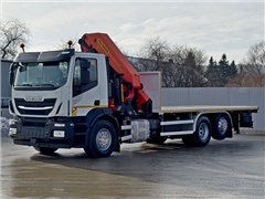 IVECO STRALIS 460  PALFINGER PK 44 502 D + PILOT
