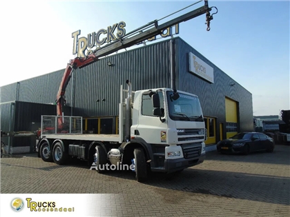 DAF CF 85.410 + 8X2 + PALFINGER 16002 +EURO 5 + REMOTE
