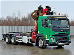 VOLVO FMX 460  HAKOWIEC + PALFINGER EPSILON Q1502
