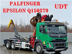 VOLVO FMX 460  HAKOWIEC + PALFINGER EPSILON Q1502