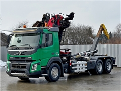VOLVO FMX 460  HAKOWIEC + PALFINGER EPSILON Q1502