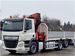 DAF CF 440 Skrzynia 6,30m + PALFINGER PK 32080 + P