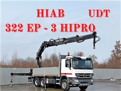 Actros 2641  SKRZYNIA 5,25 m + HIAB 322 EP - 3 HI