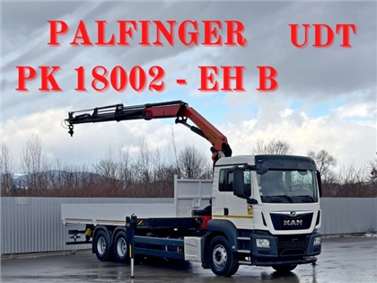 MAN TGS 26.360  SKRZYNIA 7,60 m + PK 18002 - EH B