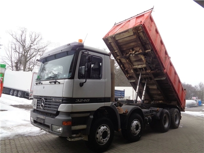Mercedes Actros Wywrotka Mercedes-Benz Actros 3240 8x4 Blatt Meiller 3-S-Kipper
