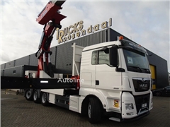 MAN TGX + EFFER 1855/6S + 8X4 + EURO 6 + 580HP + REMOT