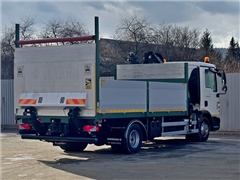 MAN TGL 12.220  SKRZYNIA 4,50 m + HIAB 066 D - 3